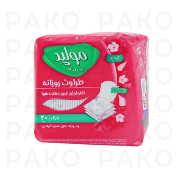 نوار مولپد تكي روزانه طراوت 20 عددی molped