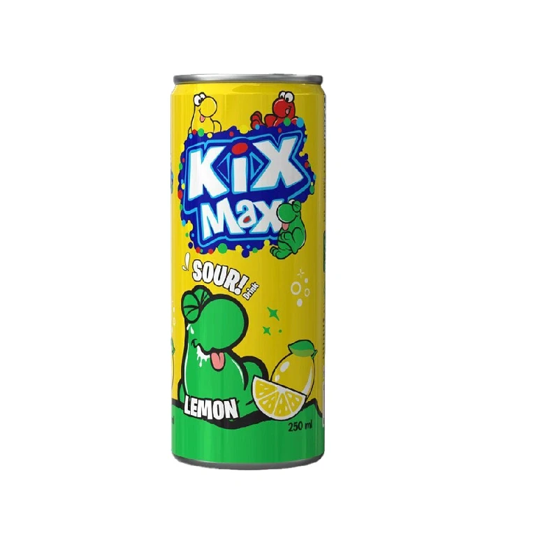 نوشیدنی گاز دار کیکس مکس (Kixmax)لیموناد 250 میل