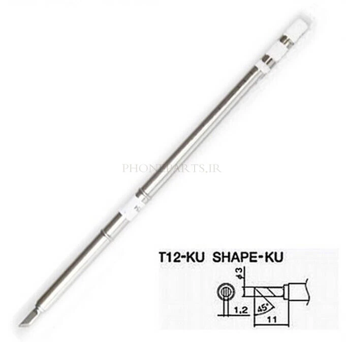 نوک هویه سر کاتری بدون سرب T12-KU