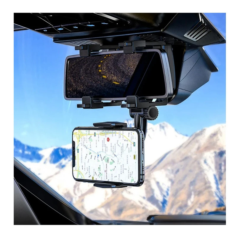 نگهدارنده موبایل 360 درجه ای آینه خودرو Mirror