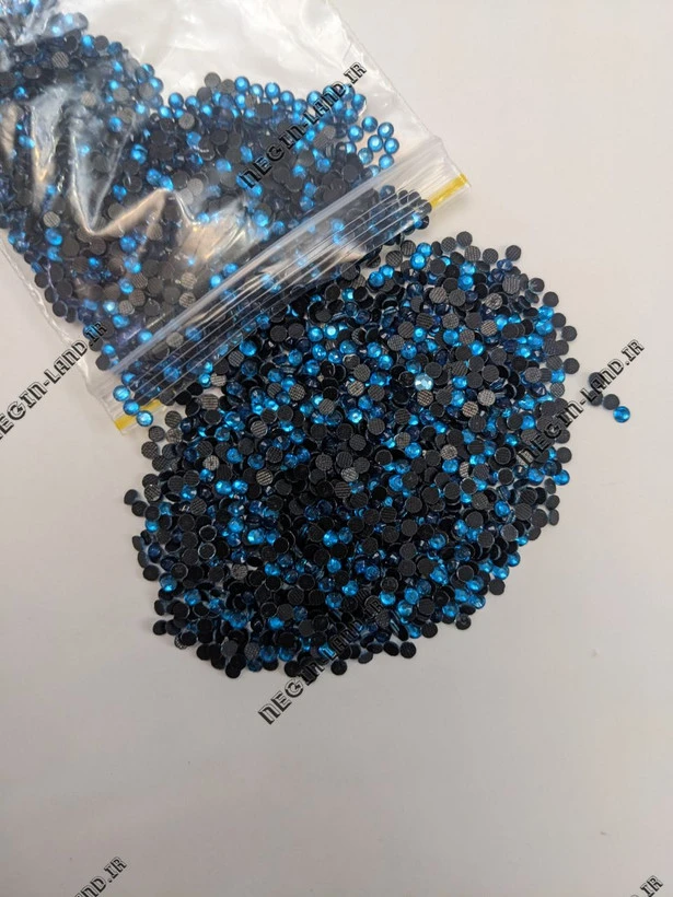 نگین حرارتی dmc ابی روشن