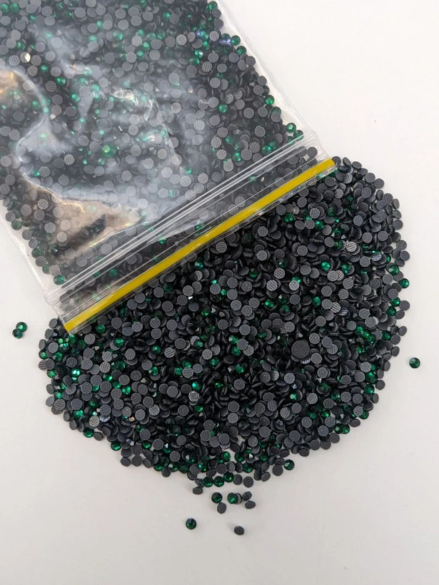 نگین حرارتی dmc سبز سایز 10