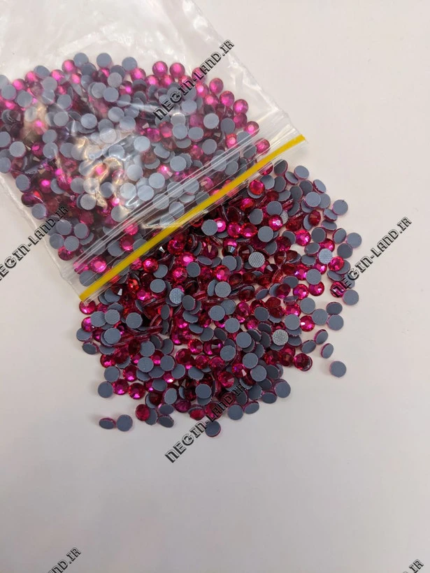نگین حرارتی dmc سرخ ابی سایز 20