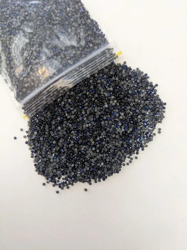 نگین حرارتی dmc سرمه ای سایز 6