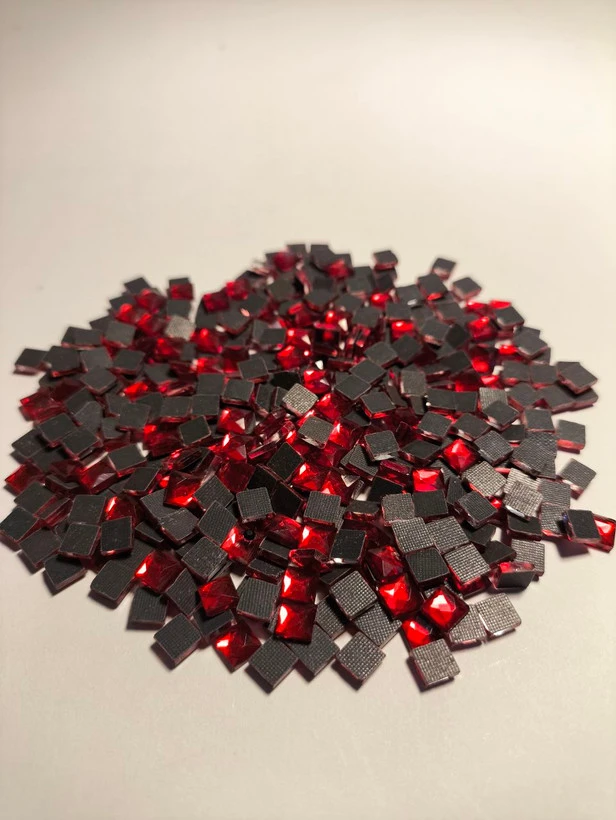 نگین حرارتی dmc مربع 5*5