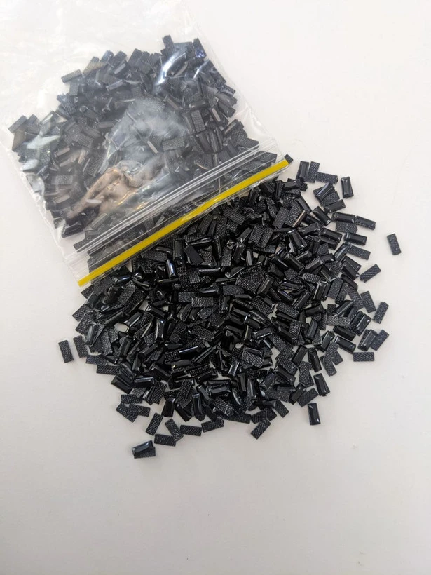 نگین حرارتی رزین مشکی 8*3