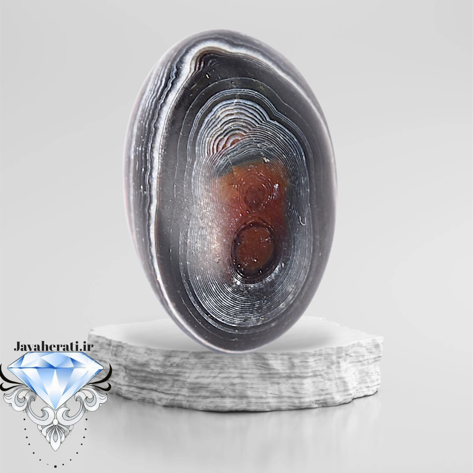 نگین داوودی ملکی زیبا و خاص D20