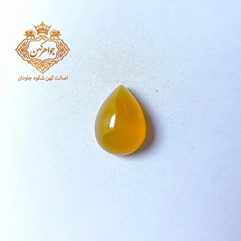 نگین شرف الشمس تراش اشک کد (116)