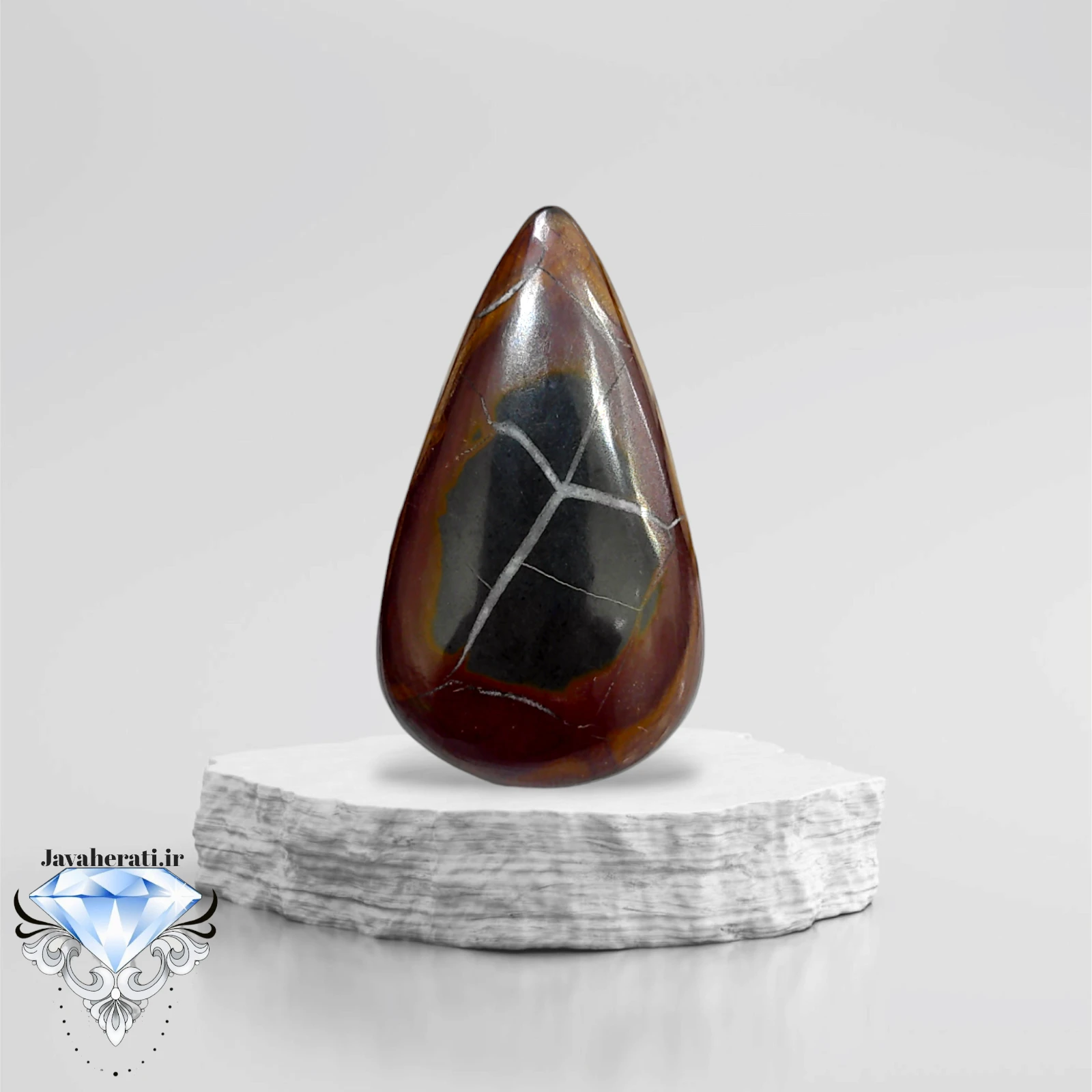 نگین مدالی سپتارین مراکشی طبیعی