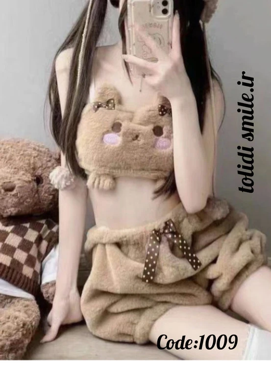 نیم تنه شلوارک تدی