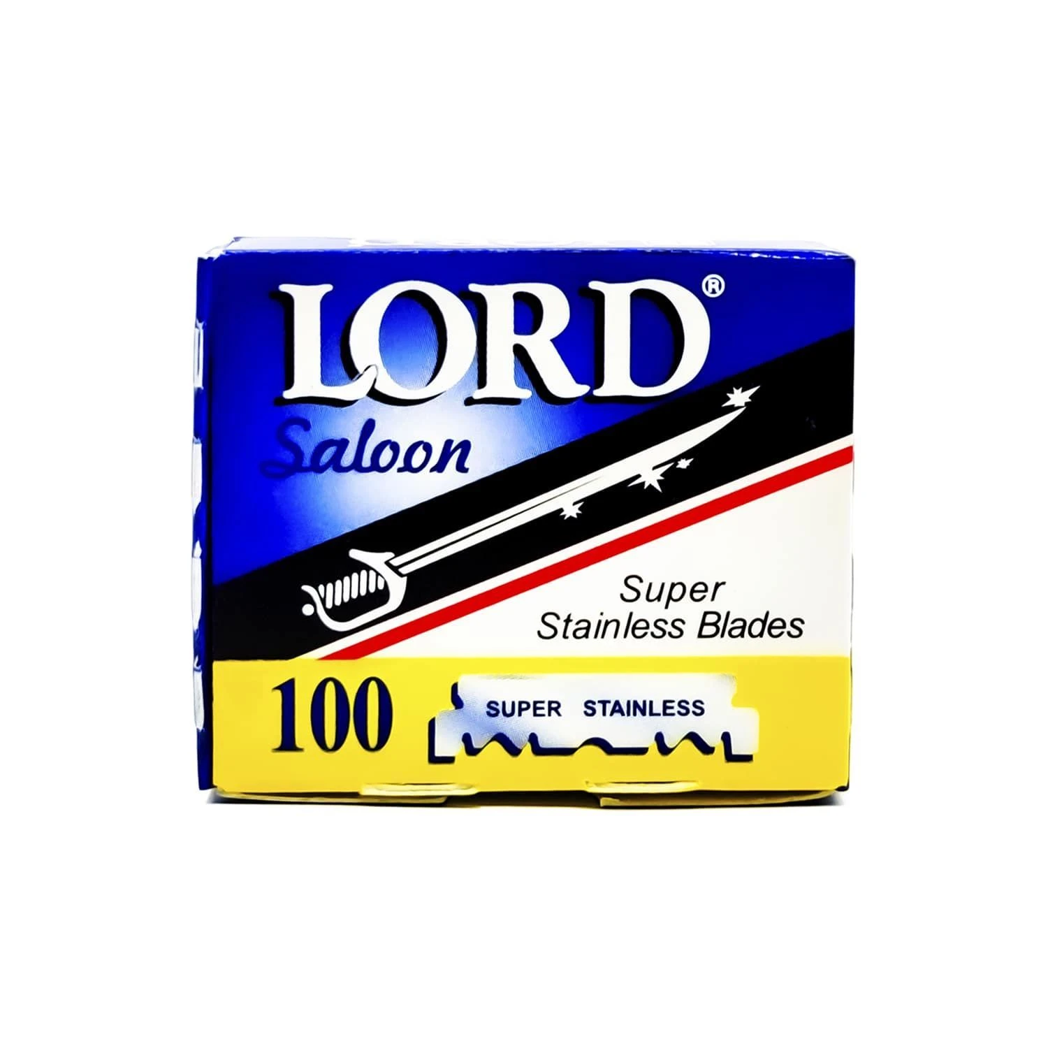 نیم تیغ اصلاح لرد LORD (100 عددی)
