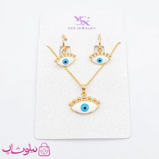 نیم ست دخترانه YSX مدل چشم کد 1791