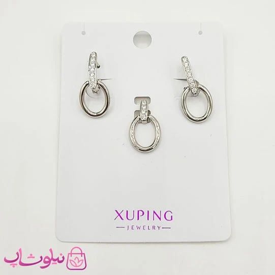 نیم ست دخترانه ژوپینگ مدل بیضی سیلور کد 125