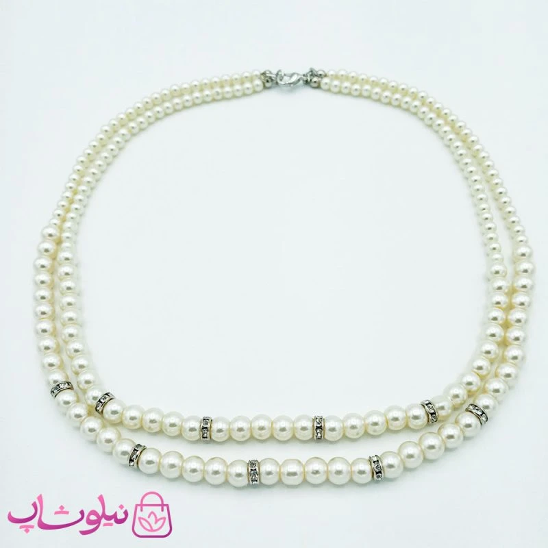نیم ست زنانه مرواریدی کد 2253