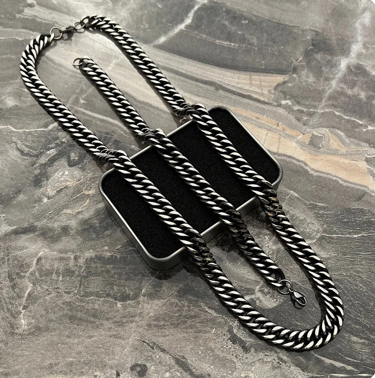 نیم ست کارتیر Cartier مردانه دودی تی تی شاپ