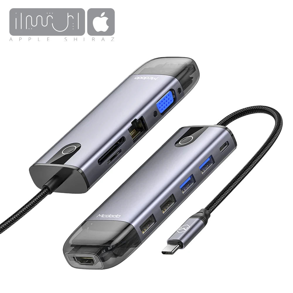 هاب 10 پورت USB-C مک دودو مدل Mcdodo HU-7420