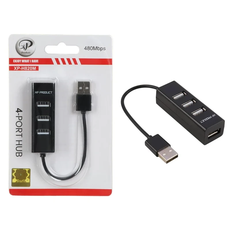 هاب 4 پورت XP Product USB مدل XP-H820M - مشکی