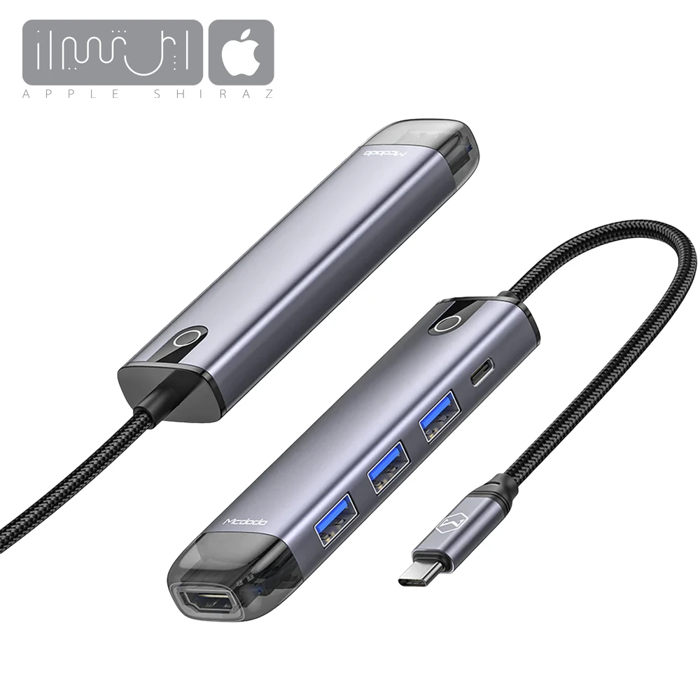 هاب 5 پورت USB-C مک دودو مدل Mcdodo HU-7750