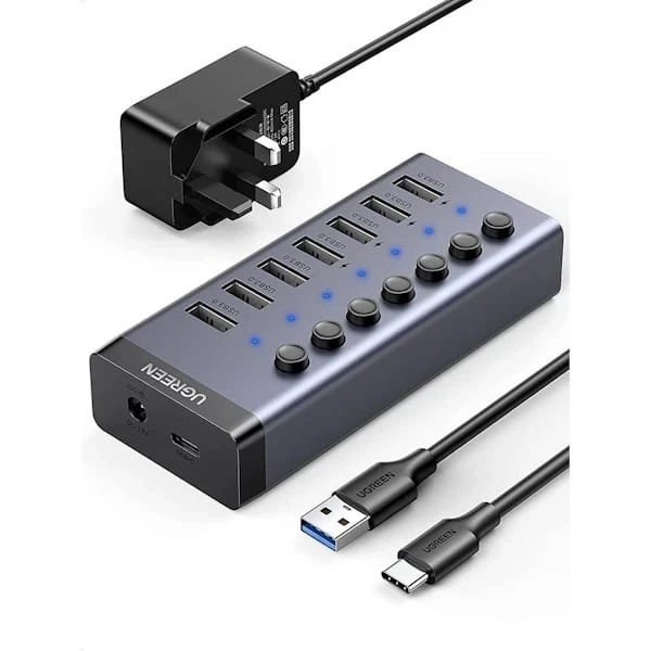 هاب 7 پورت USB 3.0 یوگرین مدل CM481-90306