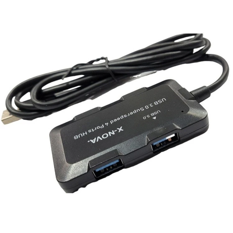 هاب USB 3.0 چهار پورت X-NOVA مدل X850 – سرعت بالا 5Gbps
