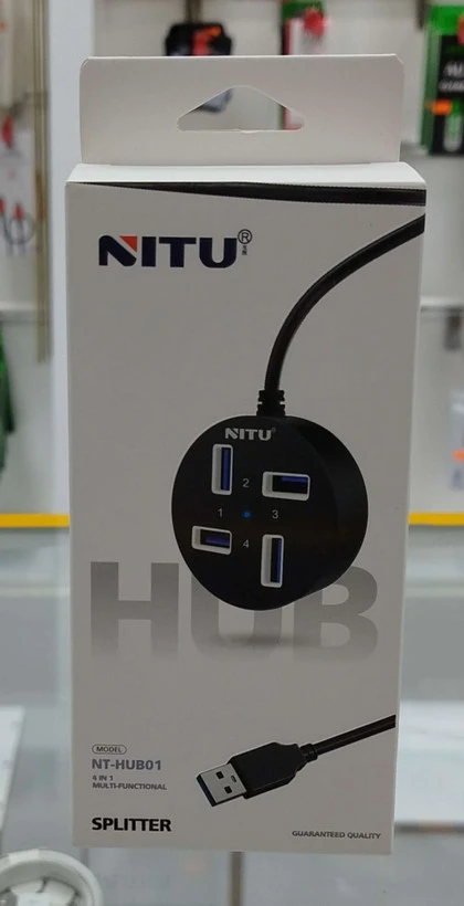 هاب USB چهار پورت نیتو مدل NT-HUB01