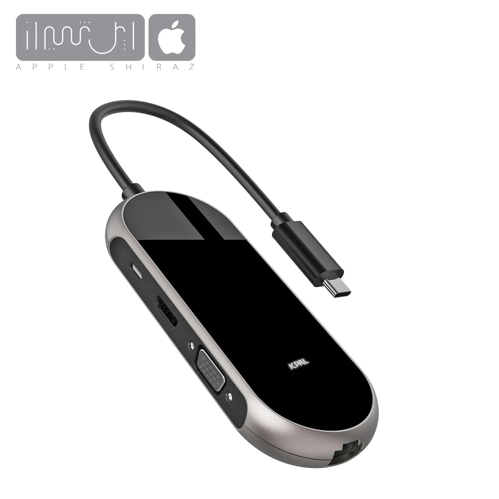 هاب ۹ پورت USB-C جی سی پال مدل JCPAL ONYX LINX SERIES