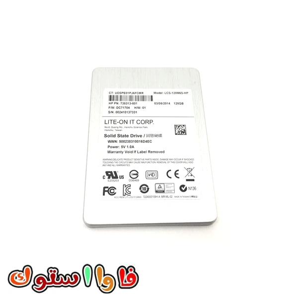 هارد SSD استوک LiteOn 128GB SATA 3.0Gbps