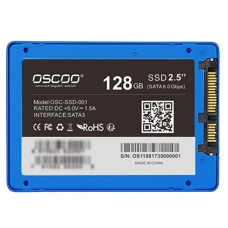 هارد SSD اسکو BLUE مدل OSCOO SSD-001 ظرفیت 128 گیگابایت