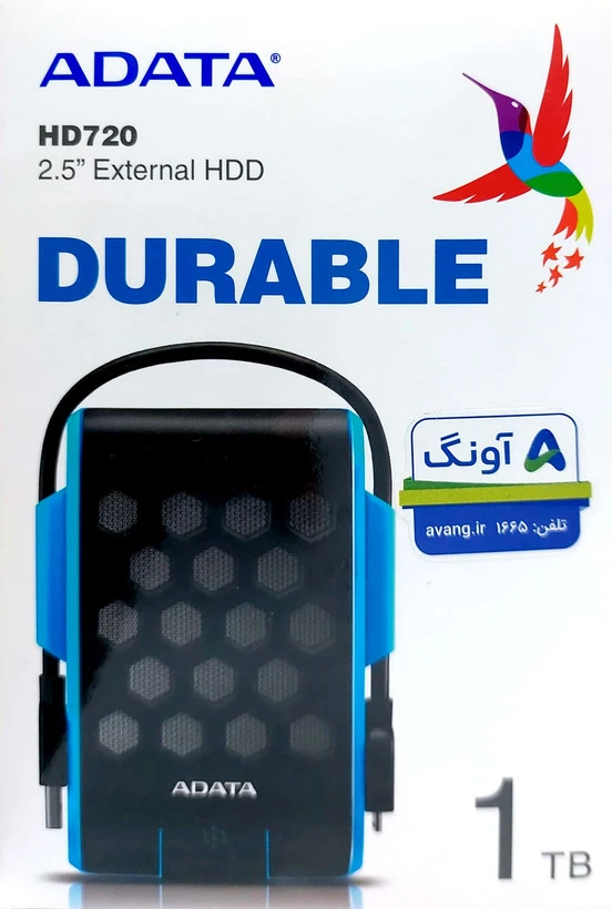 هارد اکسترنال ای دیتا مدل HD720 ظرفیت 1 ترابایت