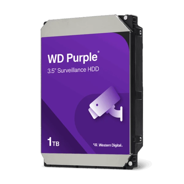 هارد اینترنال وسترن دیجیتال مدل Purple ظرفیت 1 ترابایت