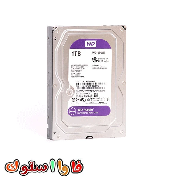 هارد دوربین مداربسته وسترن دیجیتال WD10PURZ 1TB