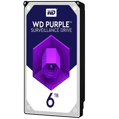 هارد دیسک اینترنال وسترن بنفش 6 ترابایت Western 6TB