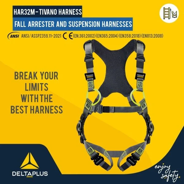 هارنس محافظت از سقوط تیوانو دلتاپلاس Full Body Harness TIVANO HAR32M