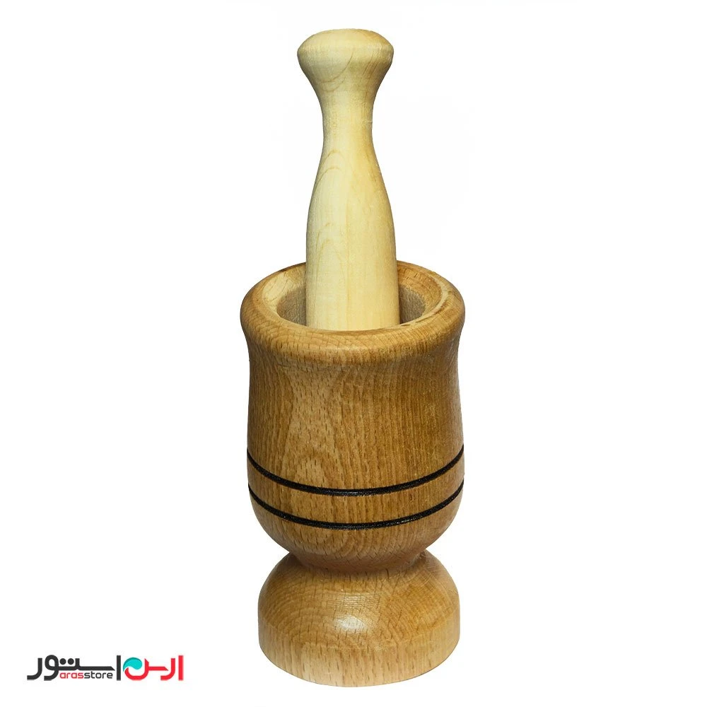 هاون چوبی راش بالتا ترکیه 10*6 سانتی