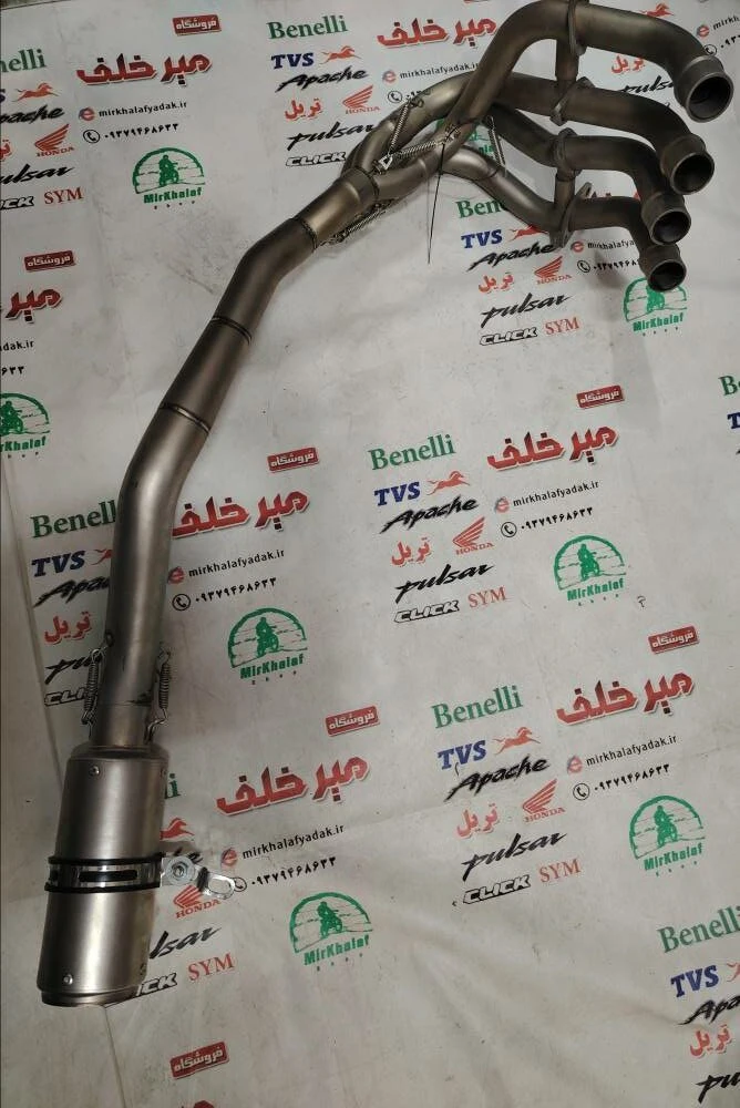 هدرز کامل اگزوز کاوازاکی نینجا 4 سیلندر همراه اگزوز