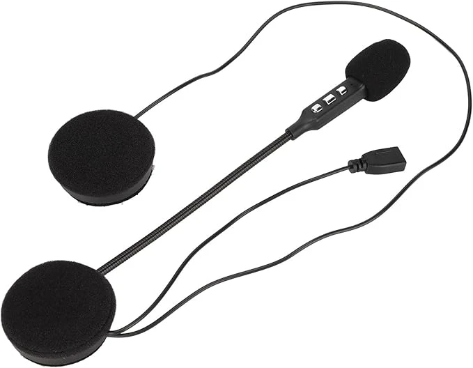 هدست بلوتوث ضدآب کلاه کاسکت MH06 با پاسخ خودکار تماس و رادیو FM