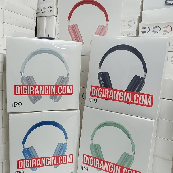 هدست بی‌سیم P9 با صدای استریو، بلوتوث 5.0 و طراحی مدرن — خرید آنلاین از دیجی‌رنگین با قیمت مناسب و ضمانت کیفیت
