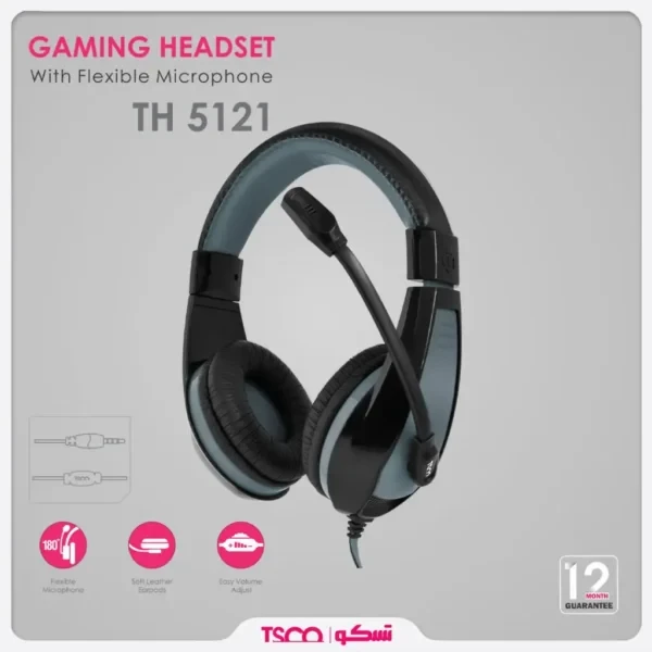 هدست مخصوص بازی تسکو مدل TH5121