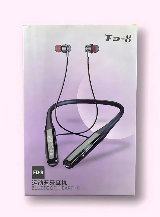 هدست گردنی FD-8 – سبک، راحت و مناسب برای موسیقی، تماس و استفاده روزمره