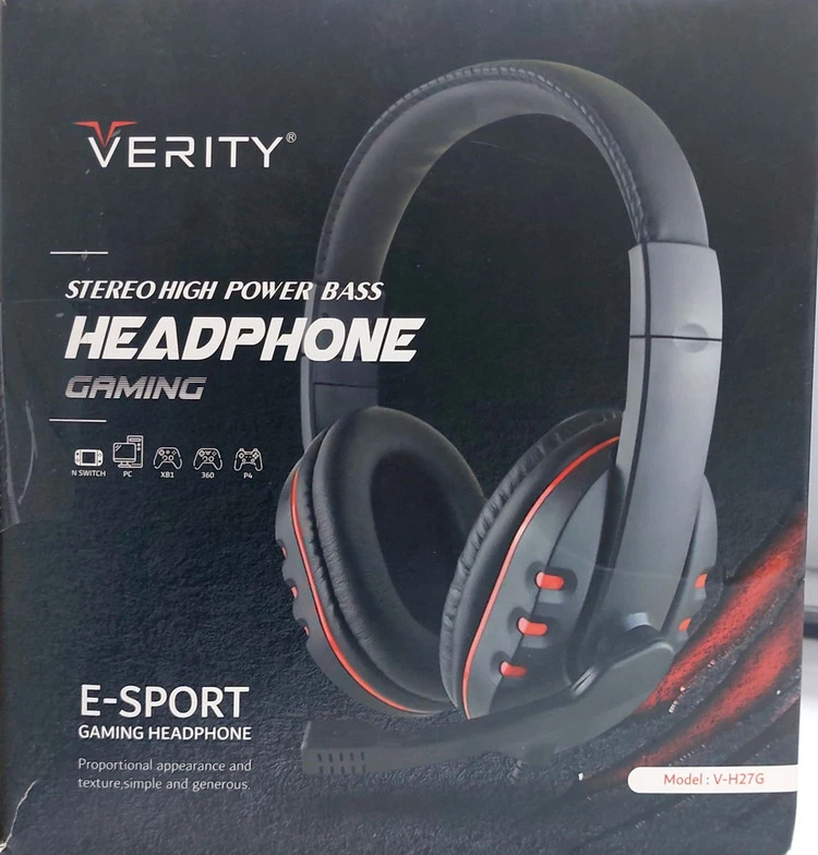 هدست گیمینگ سیم دار Verity V-H27G
