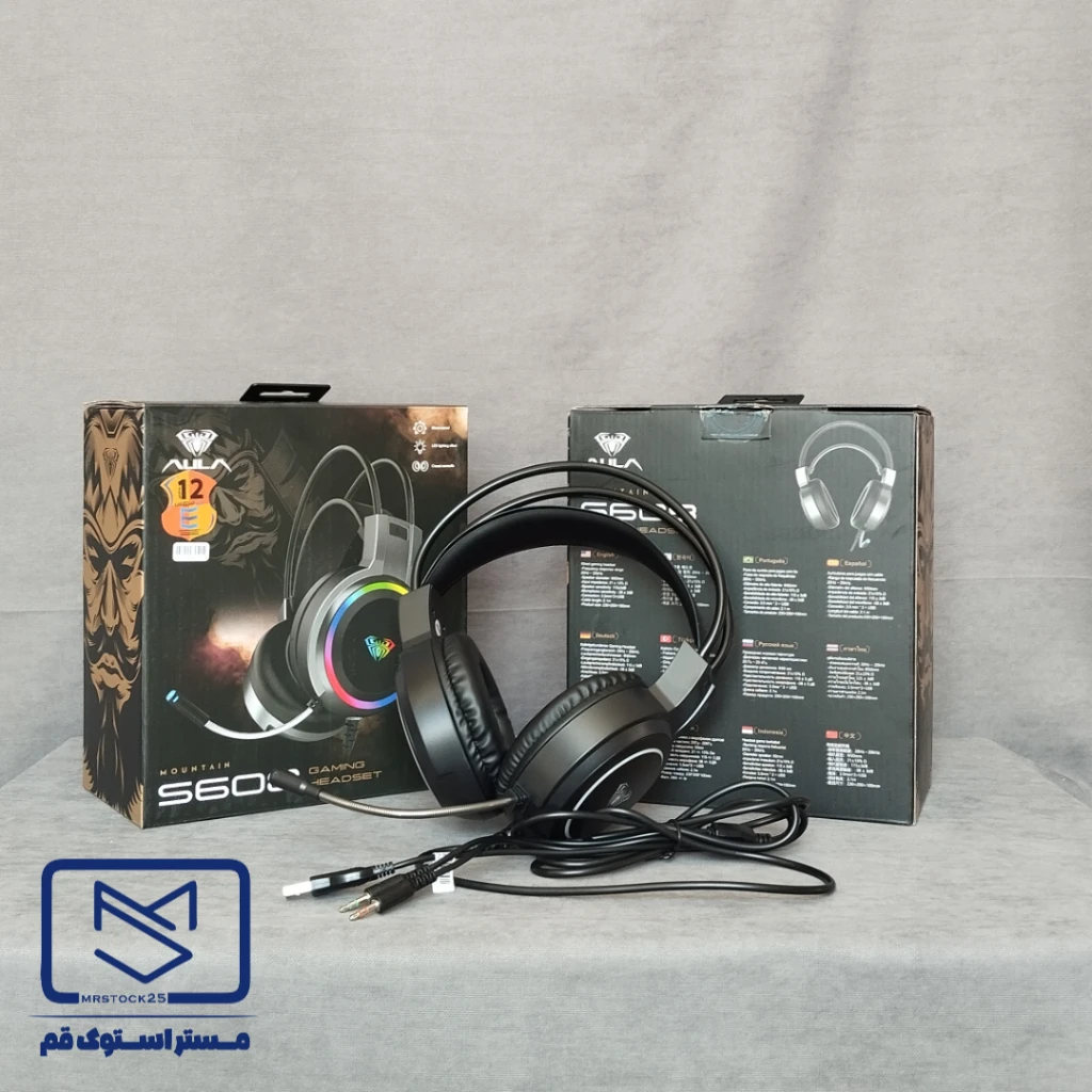هدفون باسیم گیمینگ آئولا AULA S608