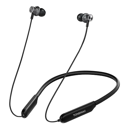 هدفون بلوتوث دورگردنی TONEMAC مدل N8 | آمازونیکس