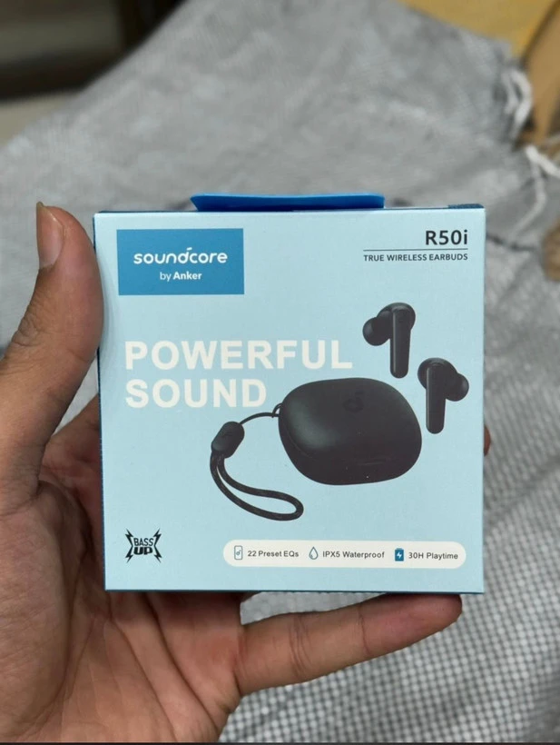 هدفون بی سیم اَنکر مدل Soundcore R50i اصل مشکی