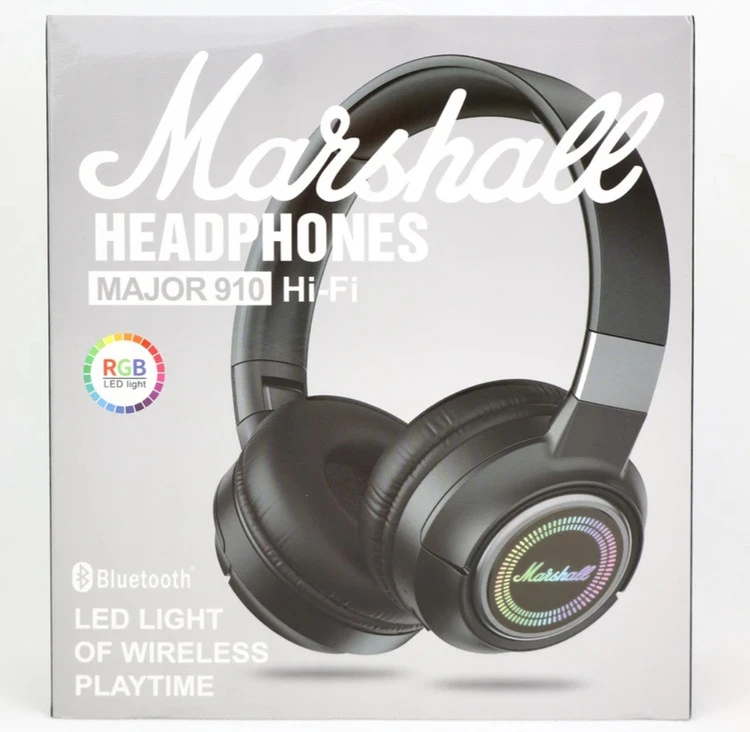 هدفون بی سیم مارشال MAJOR 910 hifi rgb