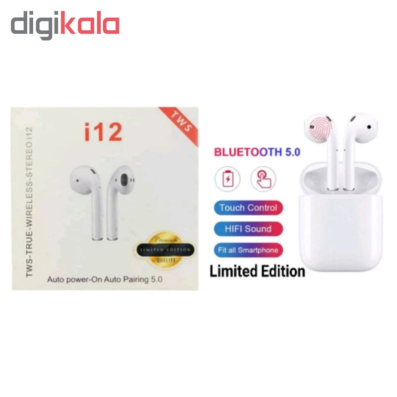 هدفون بیسیم مدل i12