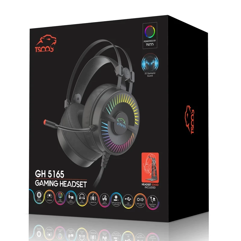 هدفون گیمینگ تسکو GH-5165