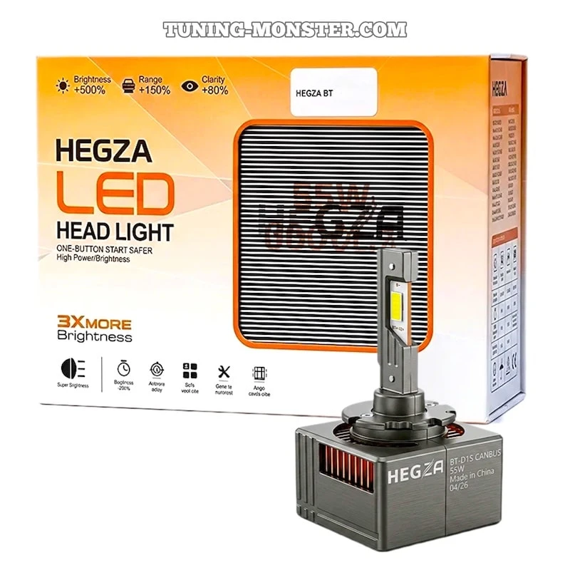 هدلایت D1S هگزا HEGZA سری BT 4300K