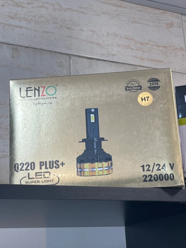 هدلایت Q220 plusلنزو