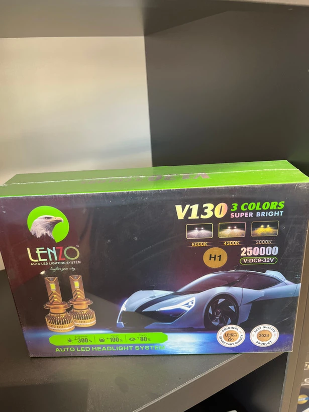 هدلایت V130 proبسیار قوی لنزو ۳رنگ