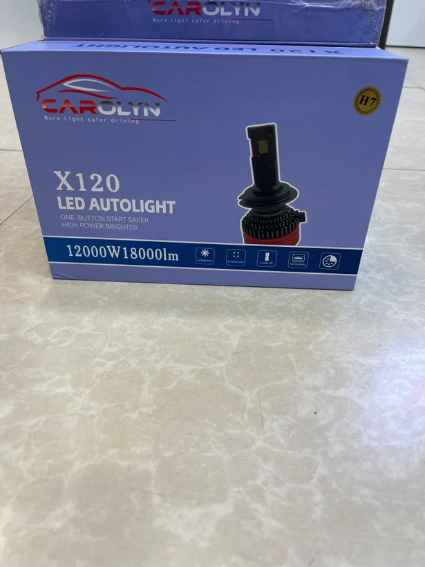 هدلایت X 120 اتولایت کارولین پایه اچ۷ (۲فیش)